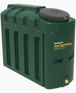 650 Litre Slimline Bunded Oil Tank - Harlequin 650HQI