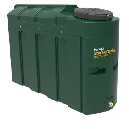 1000 Litre Slimeline Bunded Oil Tank - Harlequin 1000HQI