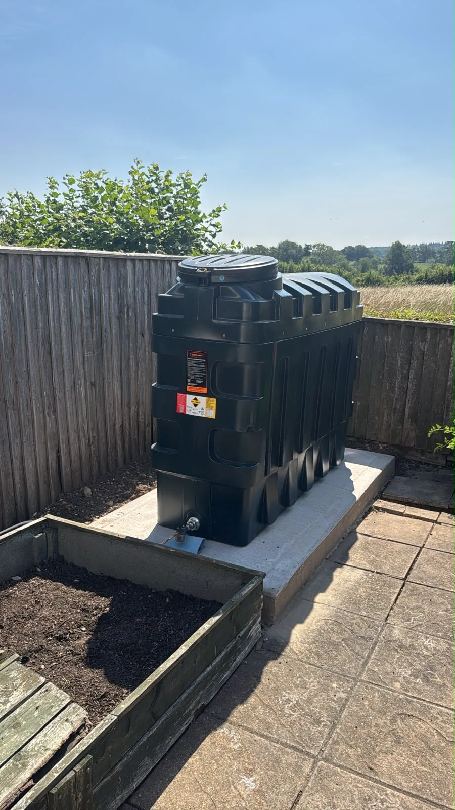 1,000L Bunded Oil Tank Replacement - Williton Somerset