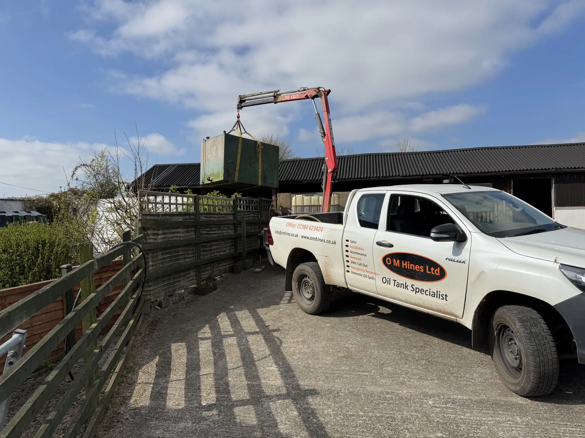 Oil Tank Removal Services
