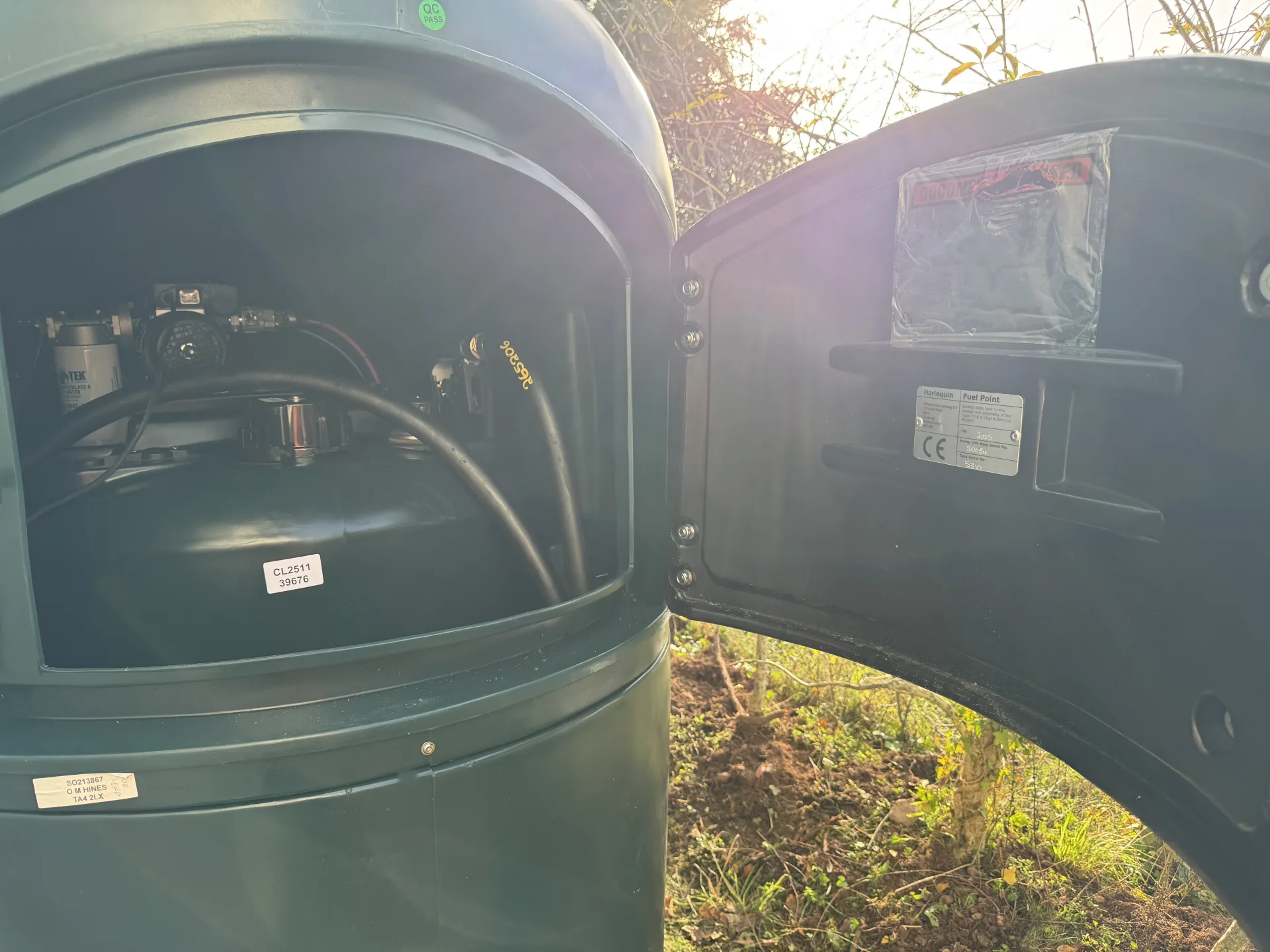 Diesel Dispensing Tank Installation Bishops Lydeard — photo 2