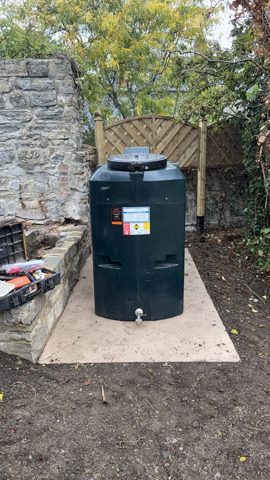 1,225-Litre Oil Tank Installation in Somerset